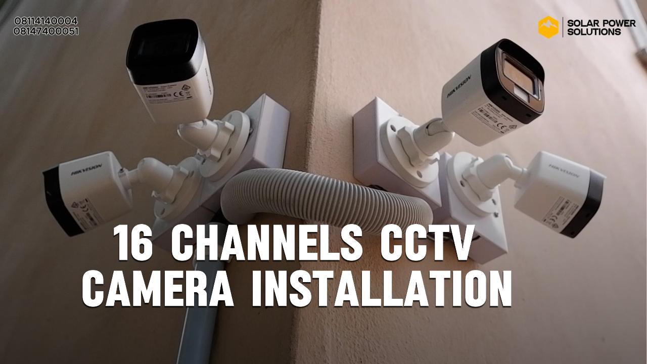 16 CHANNELS CCTV