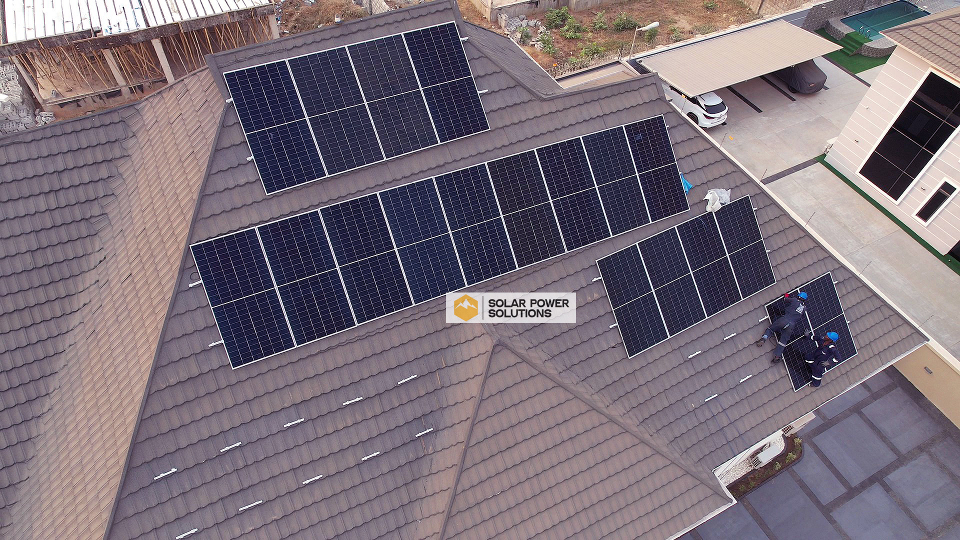 10KVA SOLAR SYSTEM INSTALLATION WITH 30KWH LITHIUM BATTERY – LAGOS