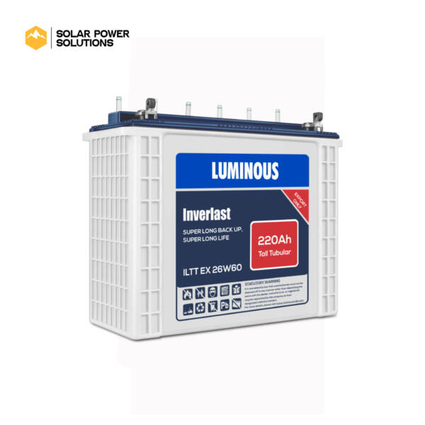 LUMINOUS 220A TUBULAR BATTERY INVERLAST