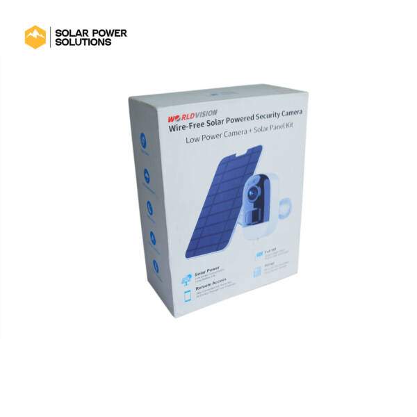 WORLDVISION WIRE-FREE SOLAR POWERED SECURITY CAMERA (2A)